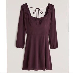 NWT Abercrombie Purple Mini Dress